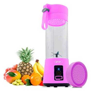 Imagem de Juice Cup Mini Liquidificador Portátil Recarregável (rosa)
