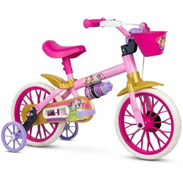 Imagem de Bicicleta Infantil Aro 12 Princesas - Nathor