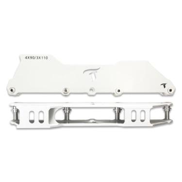 Imagem de Base Traxart Solid Híbrida 3 Rodas 110mm ou 4 Rodas 90mm - FA-120