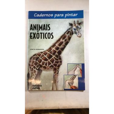 Imagem de Animais Exóticos Coleção Cadernos Para Pintar