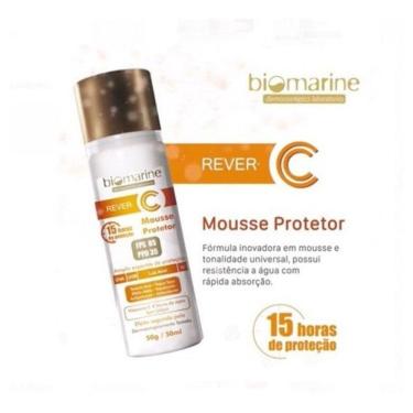 Imagem de Rever C Mousse Protetor Solar Com Vitamina C Fps 85 15hs 50g