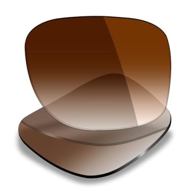 Imagem de Mryok Lentes de substituição polarizadas para Ray-Ban RB4396F 57 mm – Marrom dégradé matizado