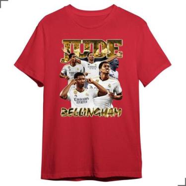 Imagem de Camiseta Jude Bellingham Victor Jogador Real Futebol Algodão - Asulb