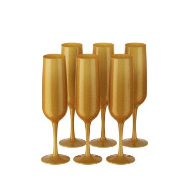 Imagem de Kit Celebration 6 Taças de espumante -Golden Glitter