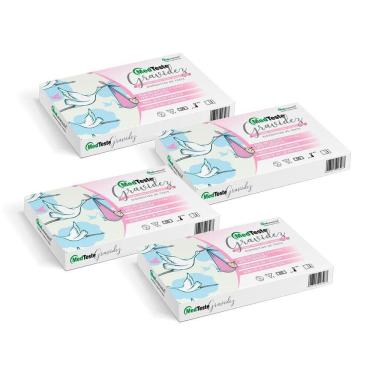 Imagem de Kit Com 4 Testes De Gravidez Na Urina Medteste