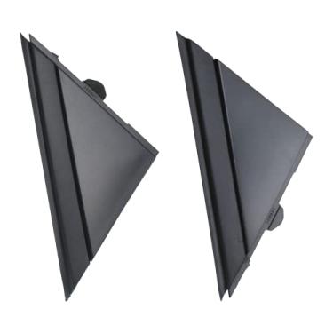 Imagem de Moldura da bandeira do espelho retrovisor APPERFiT (preto fosco) Lado esquerdo do motorista e lado direito do passageiro Compatível com 500 2012-2019 Substitui 1SJ85KX7AA 1SD00KX7AA