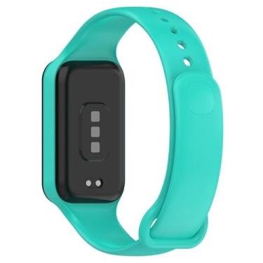 Imagem de Pulseiras de silicone NSmart compativeis com Redmi Smart Band 2 (BAND 2, Verde)