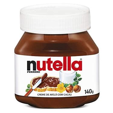 Imagem de Creme de Avelã 140g da marca Nutella Vermelho
