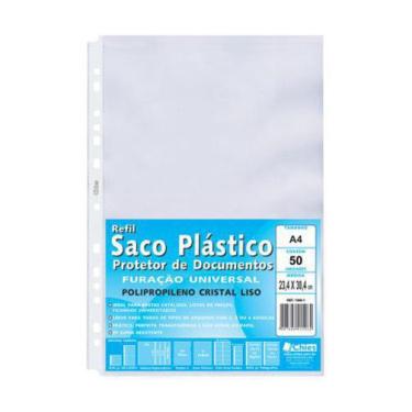 Imagem de Envelope Saco Plástico A4 1360 50 Unid Chies