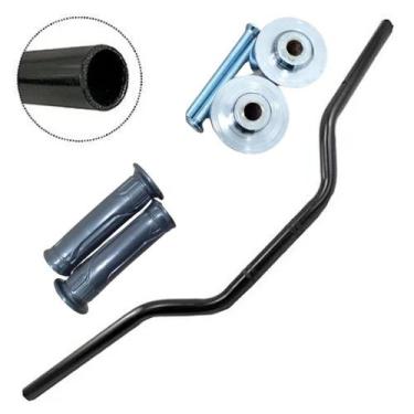 Imagem de Guidão Xt 125 Com Pezinho E Manopla Design Ergonômico Para Pilotagem -