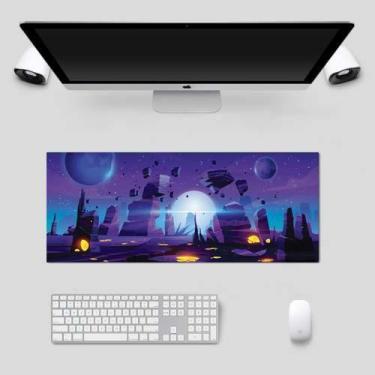 Imagem de Mouse Pad Gamer Speed 28cm X 70cm x 3MM - Deluzz, Sombrio