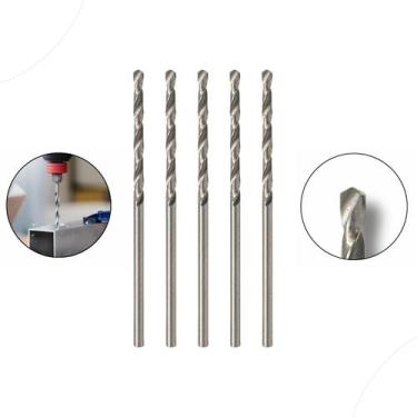 Imagem de Broca Din 338 Aco Rapido Vonder 3/32 (2,5mm) Com 5 Unidades