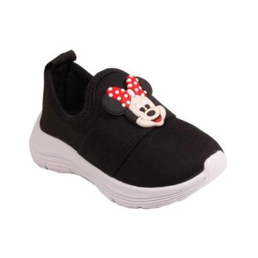 Imagem de Tênis Menina Jump Happy 01108 Minnie, Preto, 25