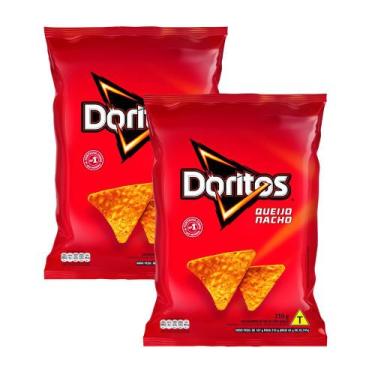 Imagem de Kit 2 Doritos Elma Chips Sabor Queijo Nacho 210g