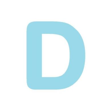 Imagem de Letras em EVA Alfabeto Azul Claro - 14cm - Extra Festas, D