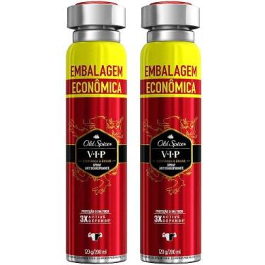 Imagem de Desodorante Spray Antitranspirante Old Spice VIP 200ml/124g - 2 unidad