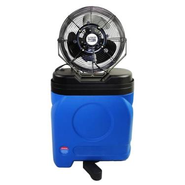 Imagem de Ventamatic Ventilador névoa premium de 1420BLU 14" CDMP, cooler de 20 galões, azul/preto