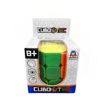 Imagem de Cubo Mágico 3x3 Octogonal Cubotec Profissional 3001 Braskit