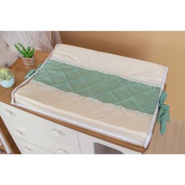 Imagem de Trocador de Fralda Americano Anatomico Para Comoda de Bebê - Sapeca Ba