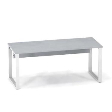 Imagem de Mesa Diretora Tubular P25 Pandin 1,7 M Cinza e Branco