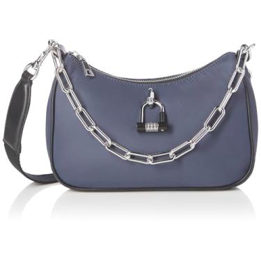 Imagem de DKNY Corrente transversal Harper, Jeans escuro, One Size