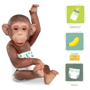 Imagem de Boneco Macaco Omg Kids Little Caco Baby