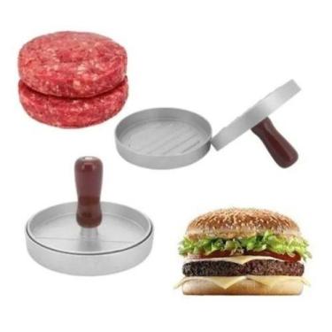 Imagem de Modelador De Metal Hambúrguer Americano Prensa Profissional - Abelhuda