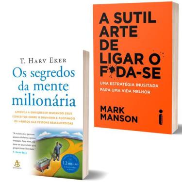 Imagem de Kit Livros Segredos Da Mente Milionária + A Sutil Arte De Ligar O F***