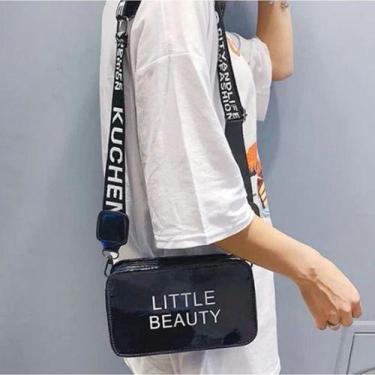 Imagem de Bolsa Little Beauty Quadrado Feminina Transversal - Unistar, Preto