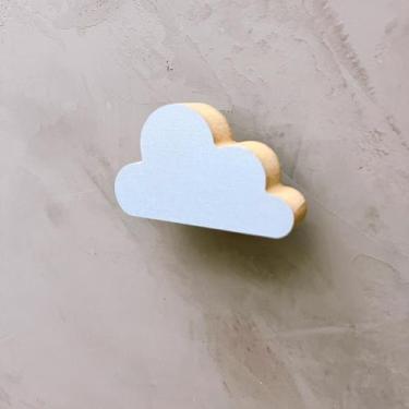 Imagem de 5 Ganchos de parede nuvem infantil decoração bebê 5Nubb15c - Hanger De