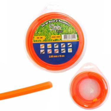 Imagem de Fio de Nylon 3mm para Roçadeira Vulcan Husqvarna Toyama Kawashima Redo