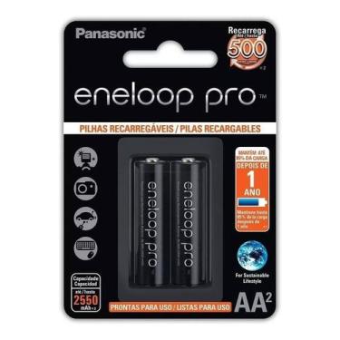 Imagem de Pilha AA Recarregável Panasonic Eneloop Pro 2550mah