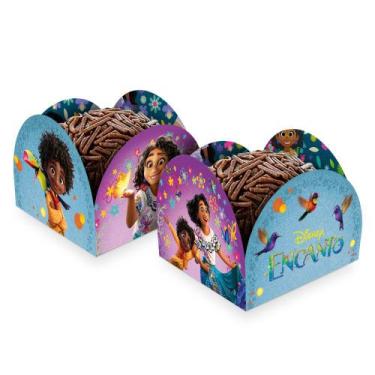 Imagem de Porta Forminha Doce Encanto Disney Festa Mirabel com 50 unid - Regina 