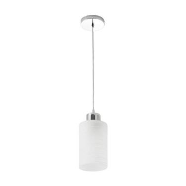 Imagem de Luminária Pendente Moderno Track 1 lâmpada E27 Bivolt - GQE, Branco, 1