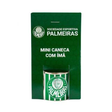 Imagem de Mini Caneca Decorativa Ímã Metal 3.5cm Palmeiras - mileno