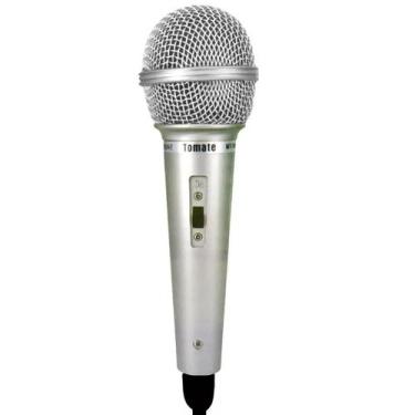 Imagem de Microfone Dinâmico Karaokê Para Caixa De Som Profissional Com Fio MTM-