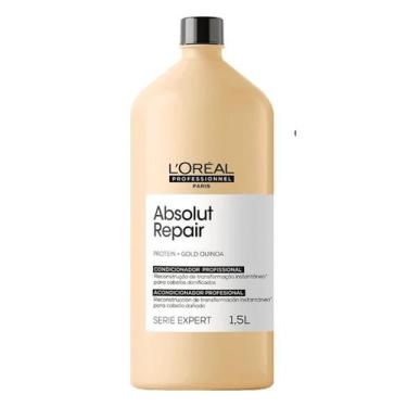 Imagem de Condicionador Absolut Repair GQuinoa + Protein 1,5L L'oreal - L'Oréal 