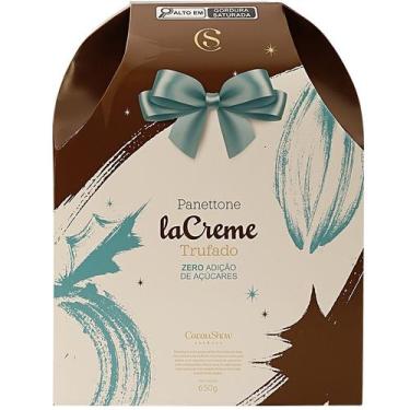 Imagem de Panettone Lacreme Zero Açúcar 650g Chocolate Chocotone Diet Recheado T