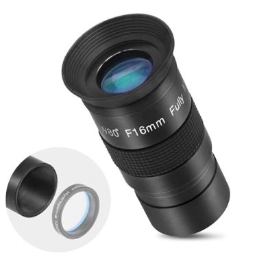 Imagem de Óculos Astromania totalmente multi-revestido não tra-Wide 80 graus para telescópio, 1.25" Untra-Wide 80 Degree - F16mm