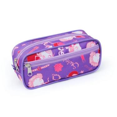 Imagem de Estojo Necessaire LS EE1176 com bolso frontal - LS Bolsas