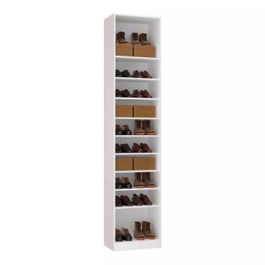 Imagem de Guarda Roupa Closet sem Porta 50,3cm Módulo Sapateira com 9 Prateleira
