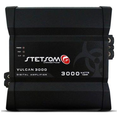 Imagem de Módulo Amplicador Stetsom Vulcan 3000w Rms 1 Canal 1 Ohms