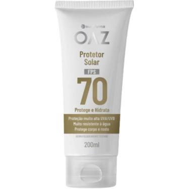 Imagem de Protetor Solar Oaz Fator 70 Fps Vegano Com Toque Seco 200ml