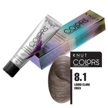 Imagem de KNUT Colors 50g - Louro Claro Cinza 8.1