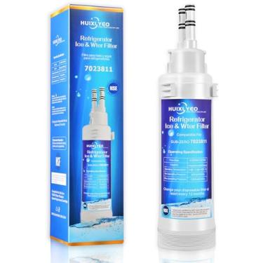 Imagem de Substituição do filtro de água 7023811 compatível com filtro de água da geladeira 7023811 (pacote com 1)