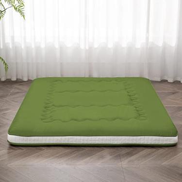 Imagem de Dr.Futon Colchão futon de chão japonês extra grosso dobrável para cama para hóspedes, espreguiçadeira e tavel
