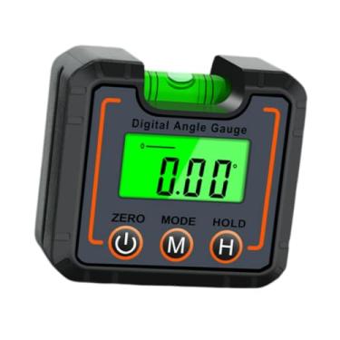 Imagem de Baoblaze Medidor de ângulo digital, localizador de ângulo, utilitário profissional portátil, inclinômetro, caixa de nível de cubo para encanadores de máquinas, com Luz de Fundo