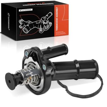 Imagem de A-Premium Substituição do conjunto da carcaça do termostato para Ford Ecosport 2018-2019, 2,0L, temperatura 88 °C, material plástico, com termostato