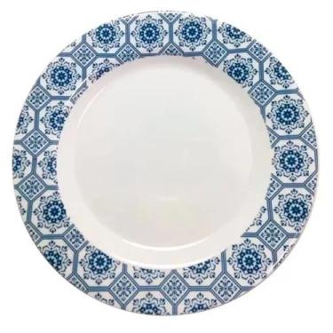 Imagem de Prato em Melamina 25cm Para Refeições Buffet Restaurantes - Sk