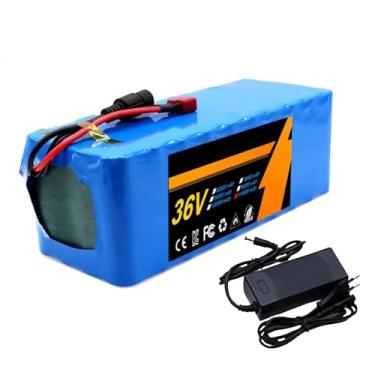 Imagem de Bateria de Ebike 36V Pacote de bateria de lítio 36v 20ah Bateria de lítio de substituição 36V 10S4P BMS 30A integrado, para bicicleta elétrica de motor 200W~800W (com carregador)